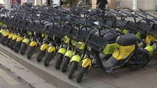 Shared electric bikes roll into Changsha in central China