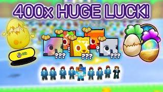 *PET SIM 99* THIS EVENT IS OP! 400X HUGE LUCK! (20 HUGE PET GIVEAWAY)