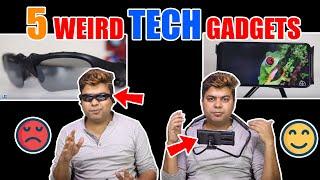 5 Weird Tech Gadgets Can Make Your Life Hell & Sometime Better #GTUTechStuff #1