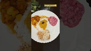 Simple lunch | My comfort food | #shorts #youtubeshorts #comfortfood #lunch