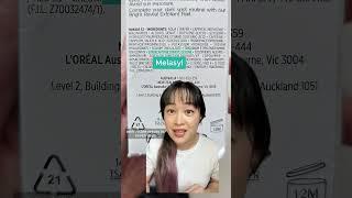 AD @‌lorealparis Bright Reveal Serum​ with Melasyl #skincare #brightreveal #darkspots