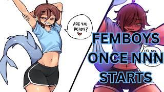 A Very Nutty Femboy Friday | comic dub