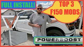 UPGRADE Your Ford F150 Powerboost with CVF Titan V2 Intercooler + Piping and Turbosmart BOV