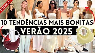 AS 10 TENTÊNCIAS MAIS BONITAS DO VERÃO 2025! LINDA COM A MODA PRIMAVERA VERÃO 2025 !