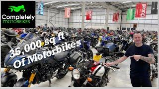 35,000 Square Feet Of Completely Motorbikes..!!