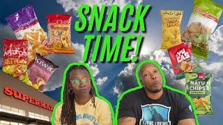 Tasting Snacks In Ecuador (Supermaxi) | Good, Bad or Disgusting! @emmymade @GugaFoods