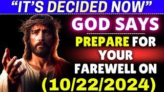 God Warns: "ITS DECIDED! PREPARE FOR THIS DAY" God Says | God Message Today~ Gods Message Now EP-29