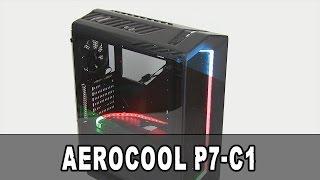 [Hands-On] Aerocool P7-C1 Schwarz Tempered Glass Edition - Unboxing & first Impressions [GER/DE]