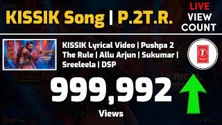 Kissik Song | Pushpa 2 The Rule - Live View Count & Countdown