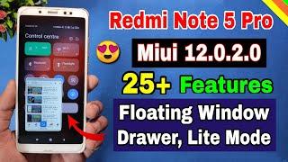 Redmi note 5 Pro Miui 12.0.2.0 new update | 20 new features | redmi note 5 pro Miui 12 features