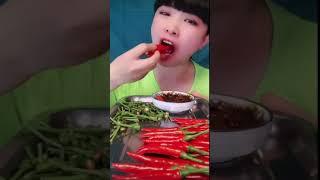 매운고추 먹방 ASMR Chili Mukbang +네이쳐짤NATURE ZZAL+