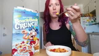 Harley's Cereal Taste Tests!!! Cap'n Crunch Beach Bash, Oreo O's, etc