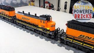New Lego locomotive MOC!  BNSF 3GS21B Genset
