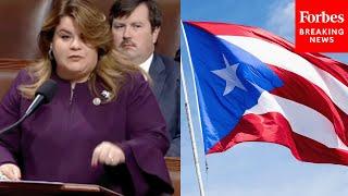 'Join Our Fellow Americans On Equal Footing': Jenniffer González-Colón Urges Puerto Rico's Statehood