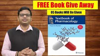 FREE Book Giveaway | 05 FREE* Books of " Textbook of Pharmacology by Prasan R Bhandari "