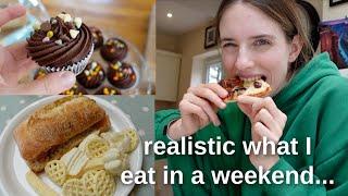 REALISTIC what I eat in a weekend