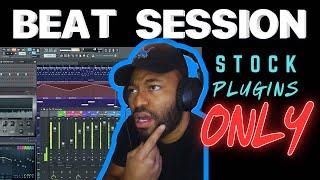 Making a BEAT in FL Studio livestream... (STOCK PLUGINS ONLY)