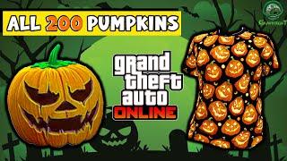 All 200 Pumpkin Jack O' Lantern Spawn Locations in GTA Online! Unlock Rare Halloween Items Now!