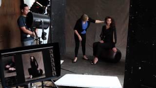 Behind the Scenes of the QELA Campaign Featuring Irina Shayk, Shot by Paolo Roversi