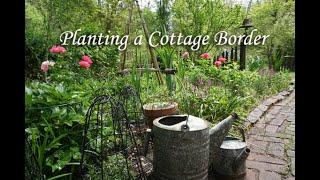 Rainy Day Cottage Garden Border/ Placing new plants