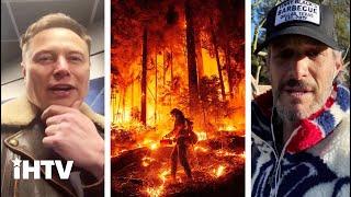 Elon Musk, Josh Wolf & Other Celebs' React To California Wildfires