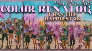 THE COLOR RUN 2019: RUNNING MY FIRST 5K AT THE HAPPIEST 5K AROUND | IS THE COLOR RUN WORTH IT