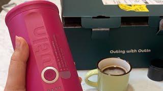 @outin.official Nano Portable Espresso Machine unboxing und make a Espresso ️ in camper