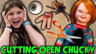 Cutting Open Creepy Chucky Doll? What's Inside Evil Villain