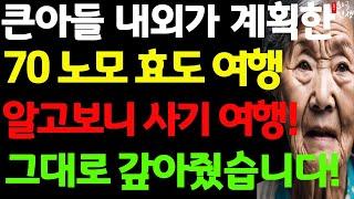 효도여행인줄 알았더니 사기여행 당한 70대 어머니의 사연 | 사연 오디오북 | 삶의 지혜