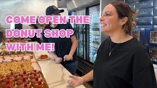 Day in my life as a donut shop owner on National Donut day!!