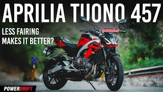 Aprilia Tuono 457 – The Naked RS 457 You Were Waiting For | PowerDrift First Ride Review