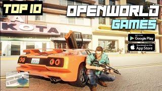 Top 10 Open world Games for Android 2021 | Top 10 Open World Games like GTA V | Open world Games