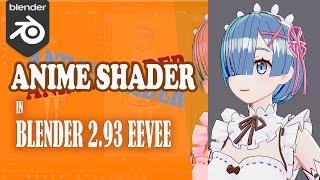 Blender Anime Shader : Blender 2.93 | Anime 3d