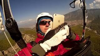 How to use iPhone during a paraglider flight. Practical manual. Step-by-step instruction