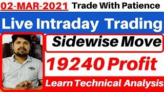 Live Intraday Trading || Jibanjyoti Panigrahi || 02 MAR 2021