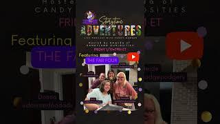 “Storytime Adventures:Live Podcast with Funny Humans” THE FAB4! 1/19 at 7PM ET here on @YouTube