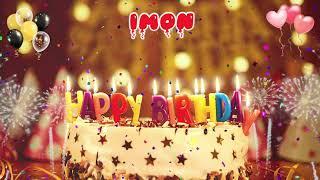 IMON Birthday Song – Happy Birthday Imon