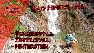 Wanderung nach Hinterstein über den  Schleierfall und  Zipfelsfall  Bad Hindelang 