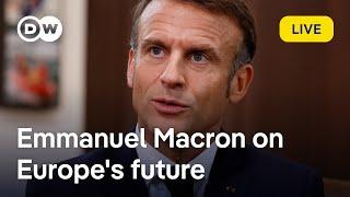 Live: Emmanuel Macron on 'Europe’s role in a multipolar future' | Berlin Global Dialogue