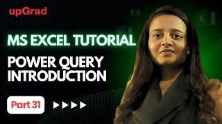 Excel For Fresher Part 31 | Power Query Introduction | Power Query In Excel | Power Query