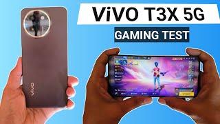 Vivo T3X 5G gaming test  free fire test