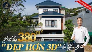 Khám phá "Lối sống Hiện đại" trong Biệt thự 3 tầng 380m2 "ĐẸP NHẤT KHU PHỐ" tại Hòa Bình | Nhà đẹp