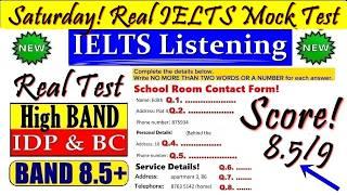 IELTS LISTENING PRACTICE TEST 2025 WITH ANSWERS | 08.03.2025