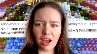 Reacting to Mean Diamond Painting Comments in ASMR