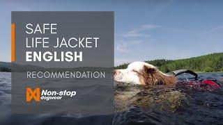 Non-stop dogwear Safe life jacket (English)