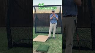 golf fundamentals in your backyard!