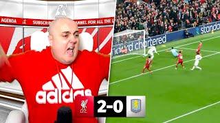 LIVERPOOL FAN REACTS TO LIVERPOOL 2-0 ASTON VILLA HIGHLIGHTS