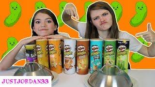 THE PRINGLES VS. REAL FOOD SWITCHUP CHALLENGE / JustJordan33