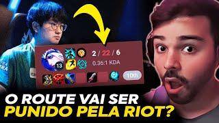  ROUTE FOI BANIDO POR INTAR UMA SOLOQ!? A RIOT VAI DAR ALGUMA PUNIÇÃO?! MINERVA REAGE e OPINA SOBRE