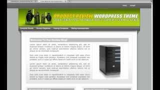 Product Review WP Theme Installation